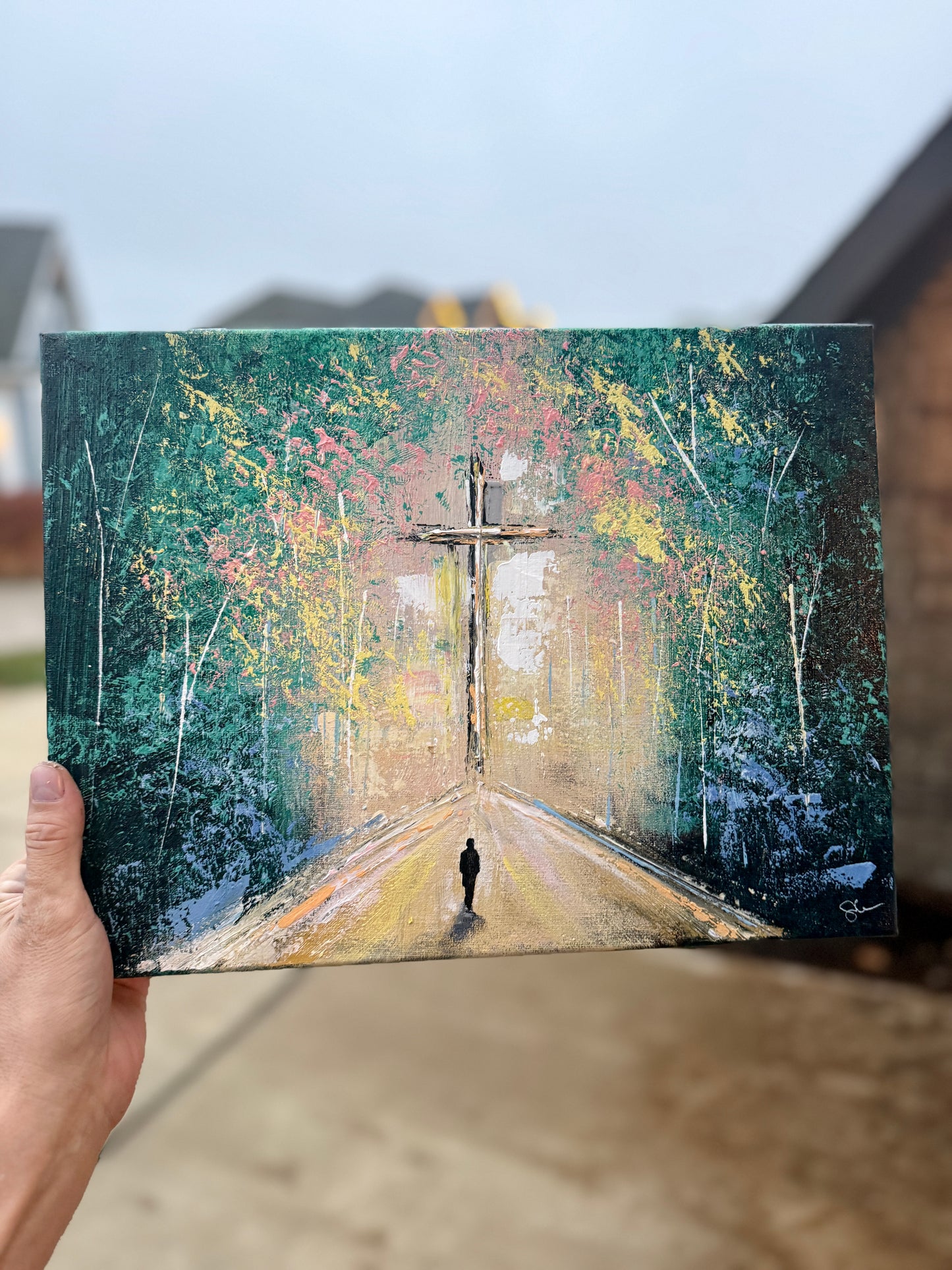 12x16 Original (practice) Walk of Faith