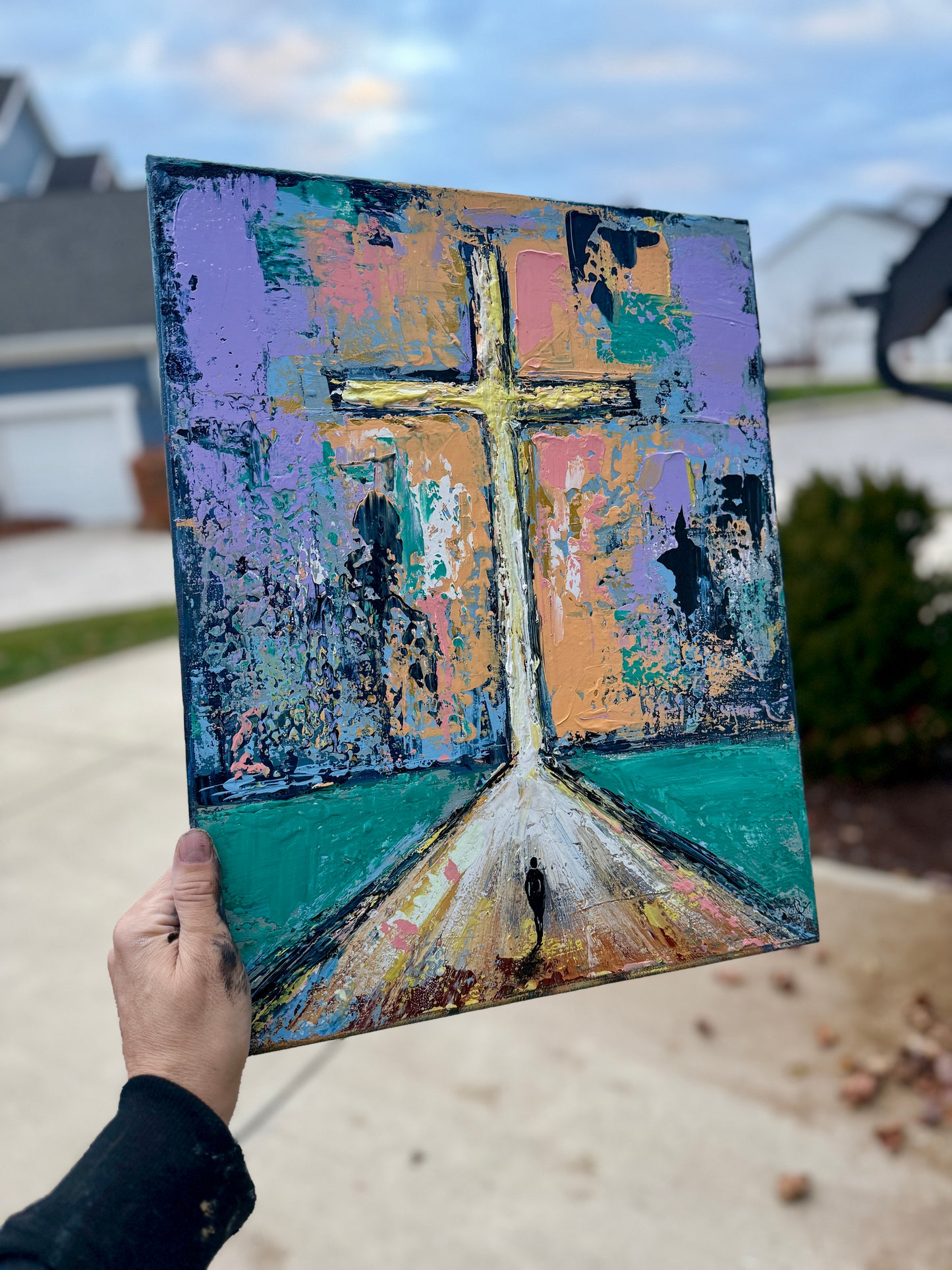 16x20 Original (practice) Walk of Faith