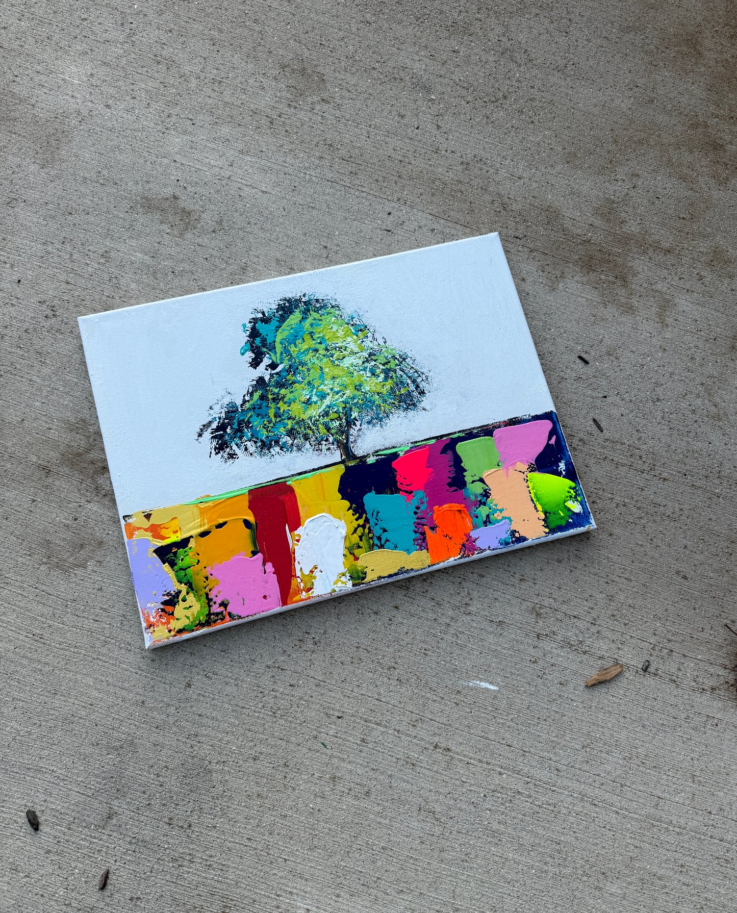 12x16 Original (practice) Grow Through What You Go Through