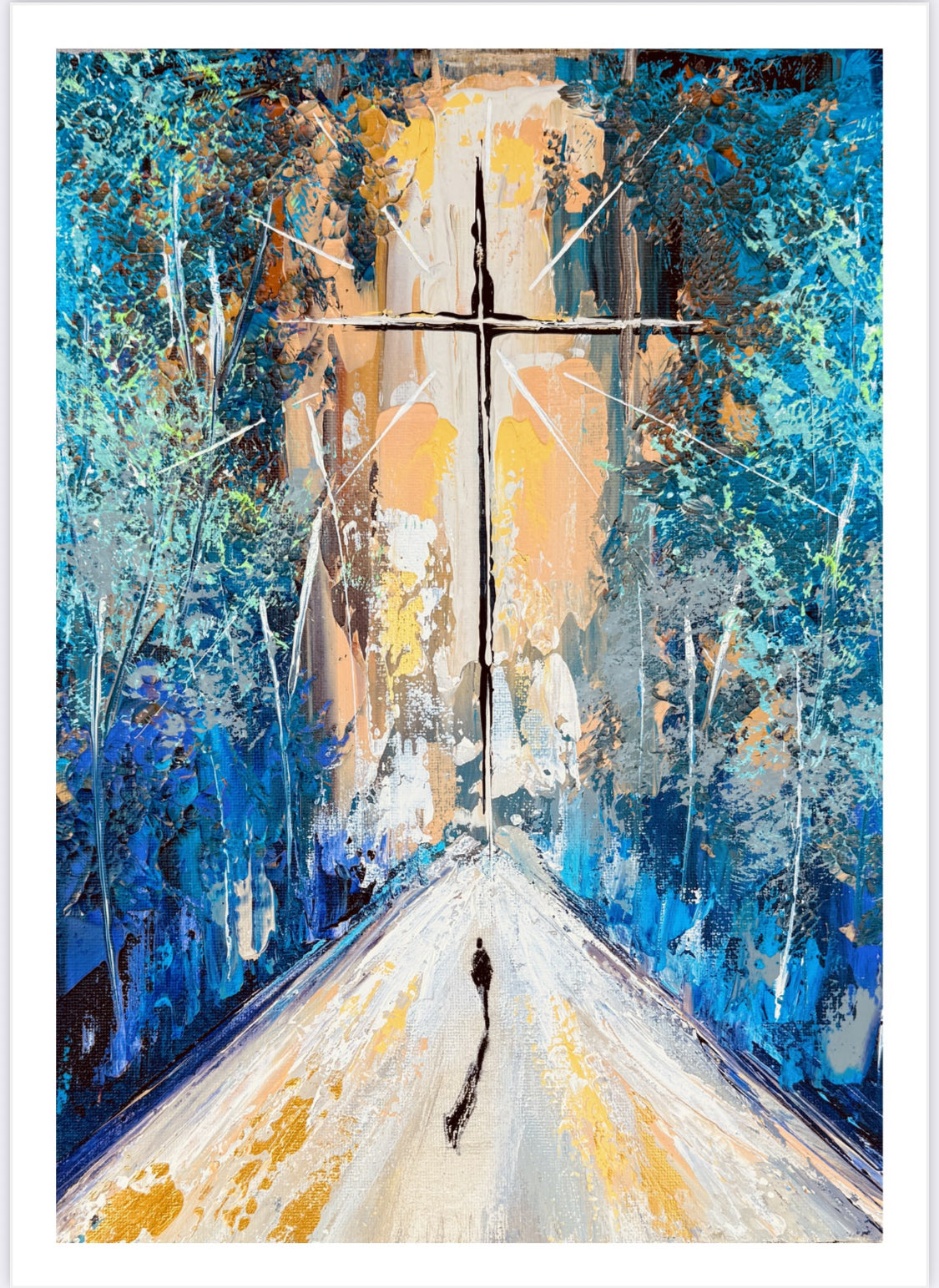 (ONLY 5 Left Available!) SET of 10 (5x7)Holiday Prints by Sam Glenn FREE FRAME included :)