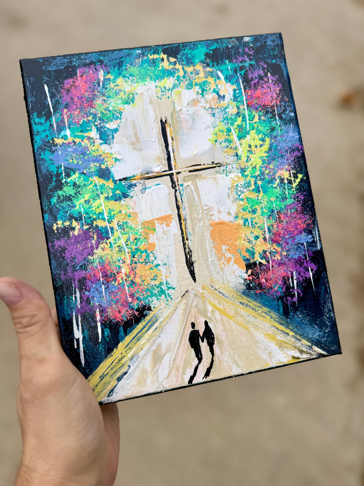 #6 8x10 Original (practice) Walk of Faith