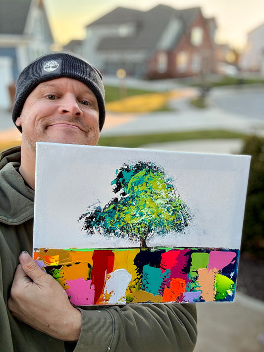 12x16 Original (practice) Grow Through What You Go Through