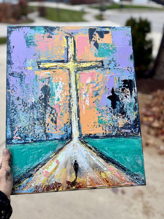 16x20 Original (practice) Walk of Faith