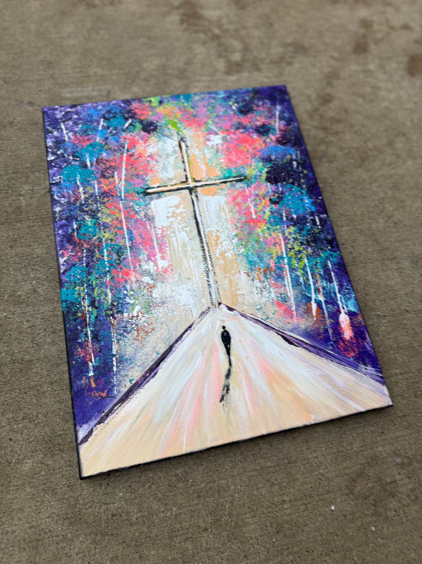 12x16 Original (practice) Walk of Faith