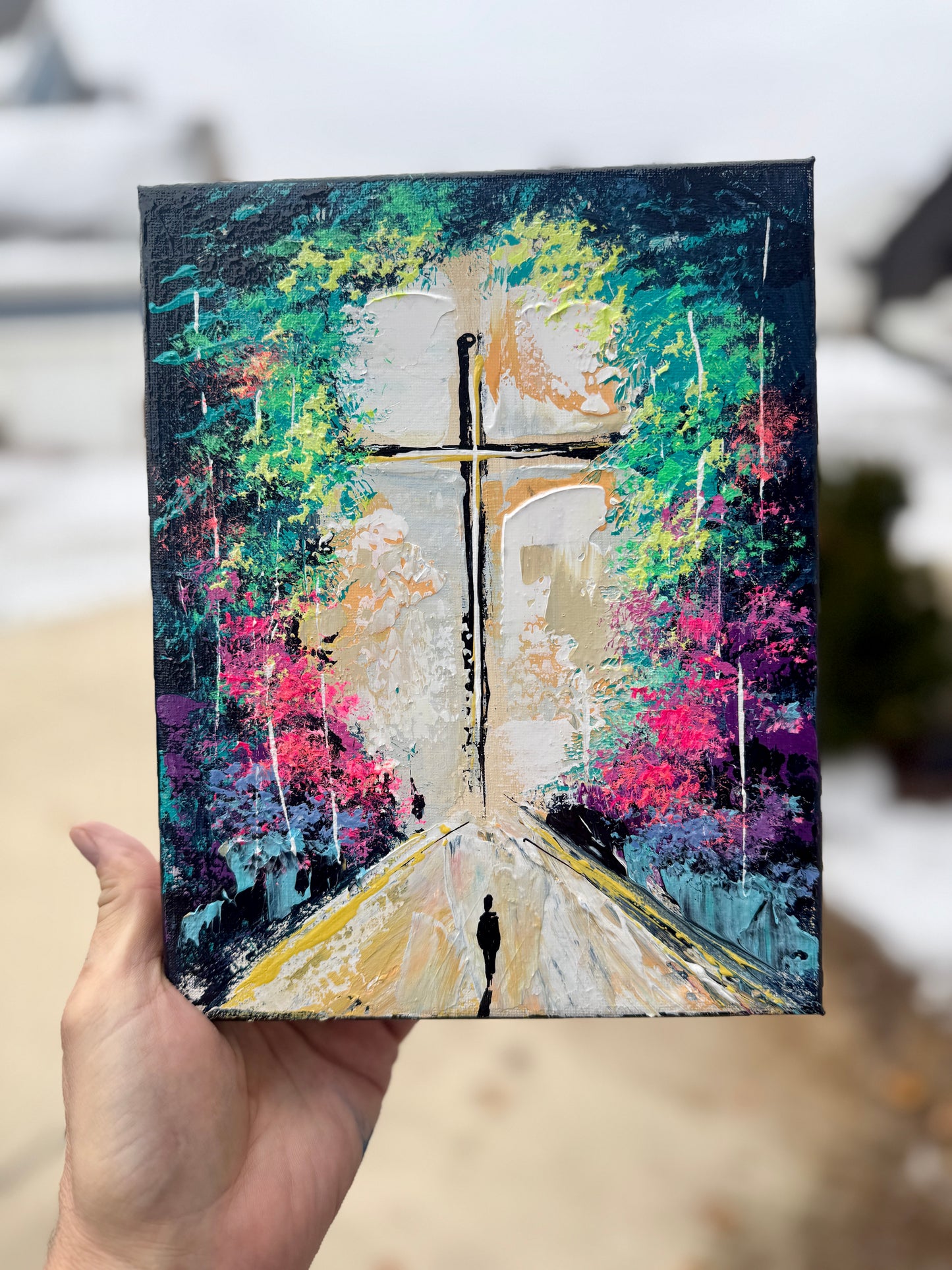 #7 8x10 Original (practice) Walk of Faith