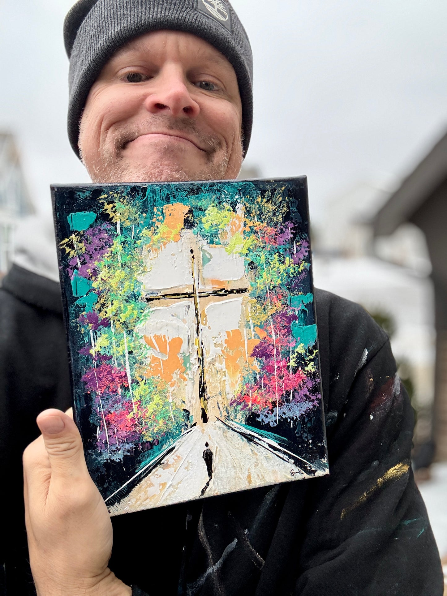 #5 8x10 Original (practice) Walk of Faith