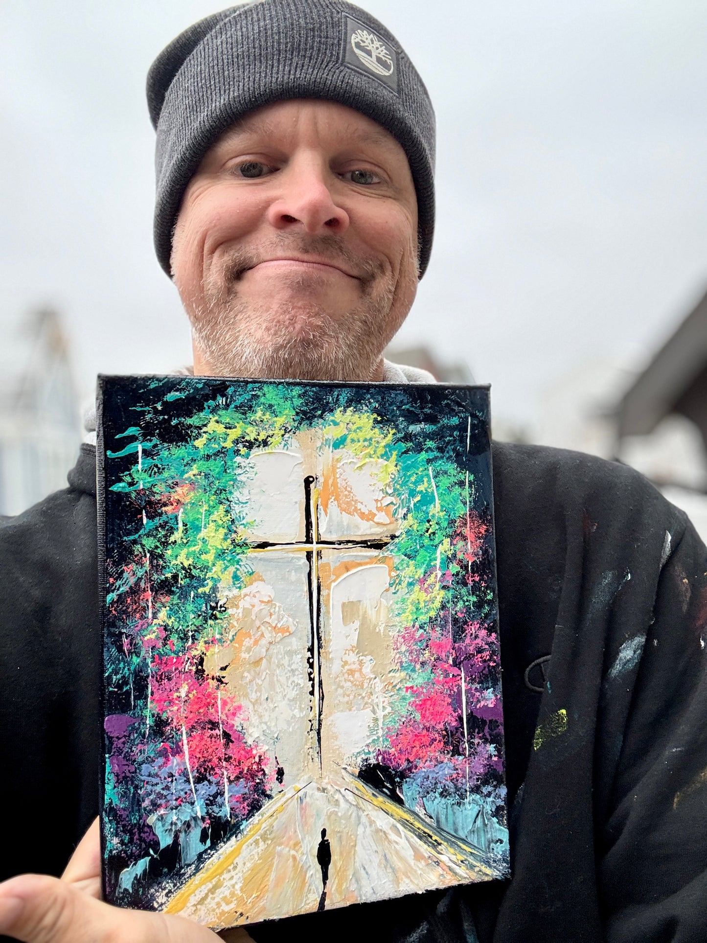 #7 8x10 Original (practice) Walk of Faith