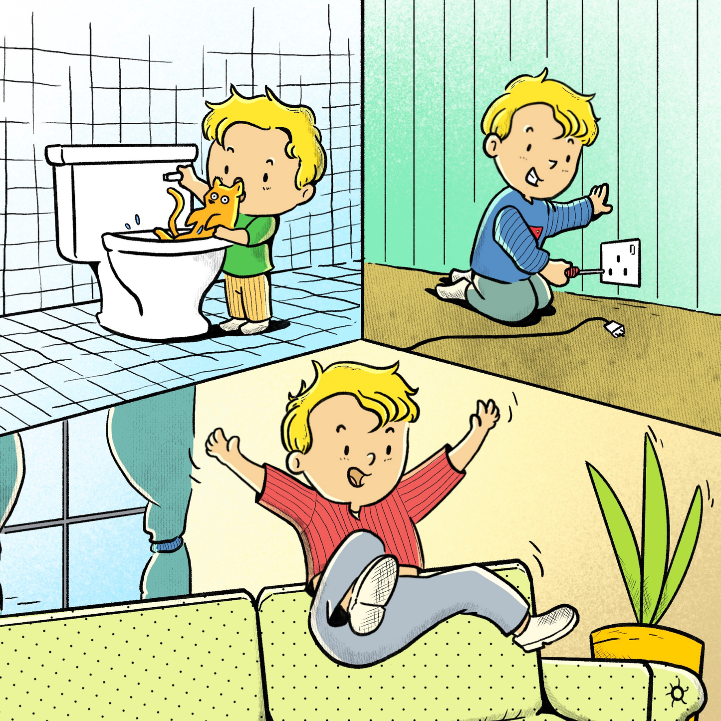 Scatterbrained Benny's Plate Pounding Problem: A Tale of Honesty and Forgiveness