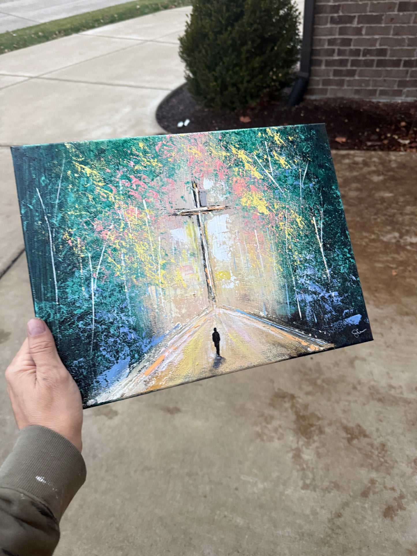 12x16 Original (practice) Walk of Faith