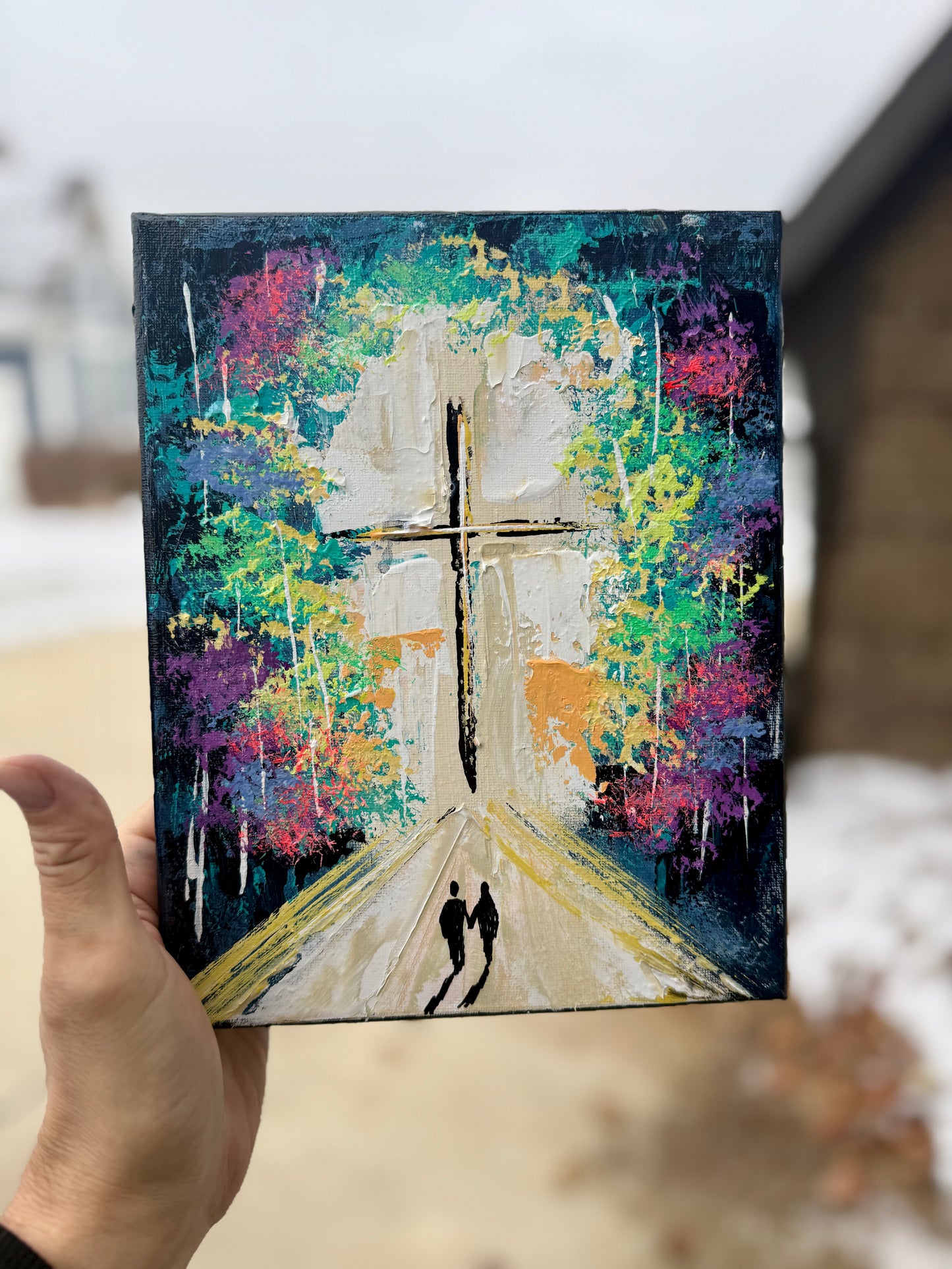 #6 8x10 Original (practice) Walk of Faith