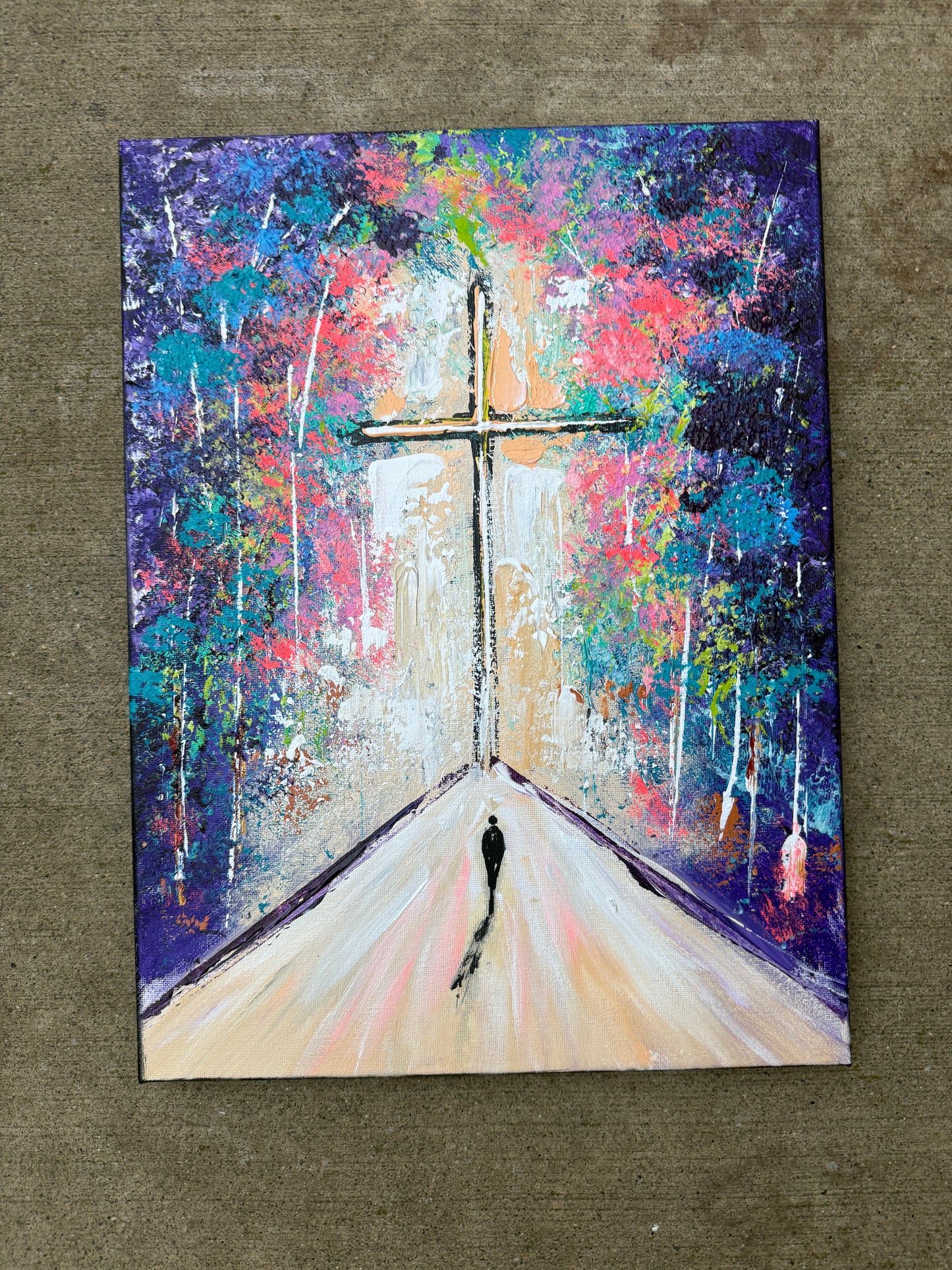 12x16 Original (practice) Walk of Faith