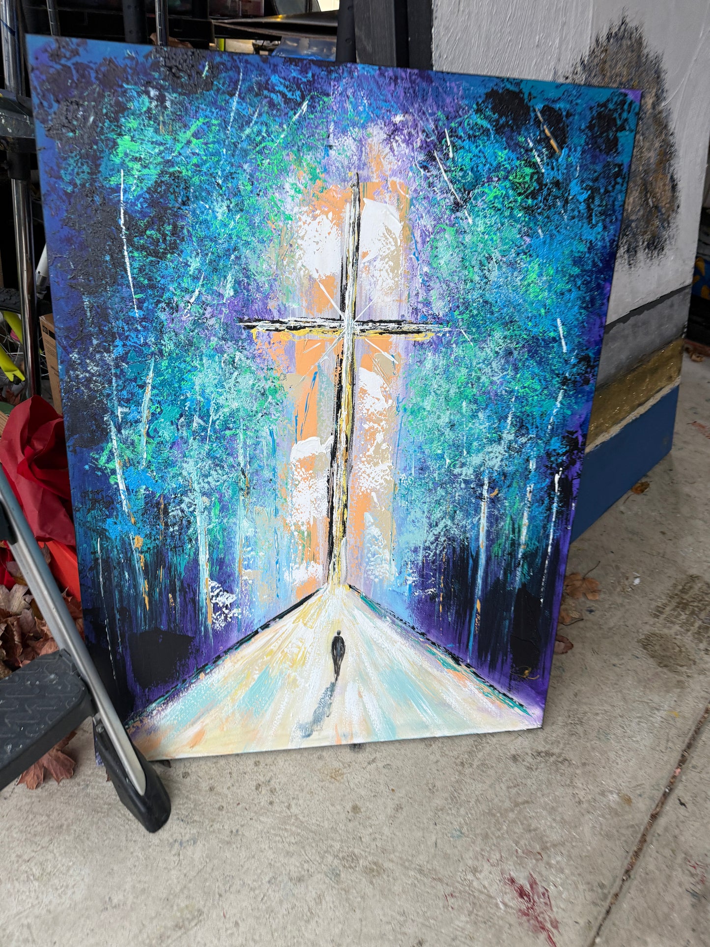 30x40 inch | Original (practice) Walk of Faith