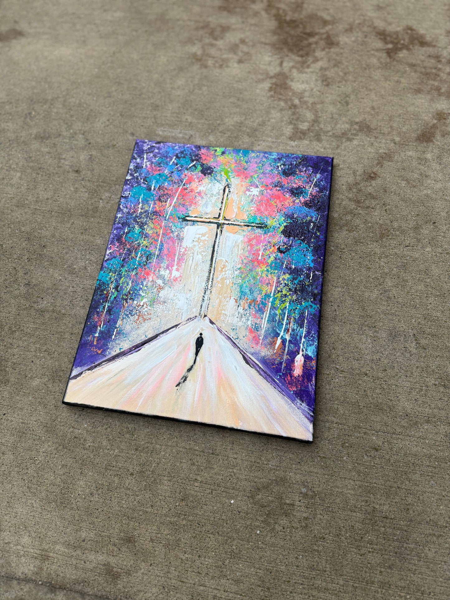 12x16 Original (practice) Walk of Faith