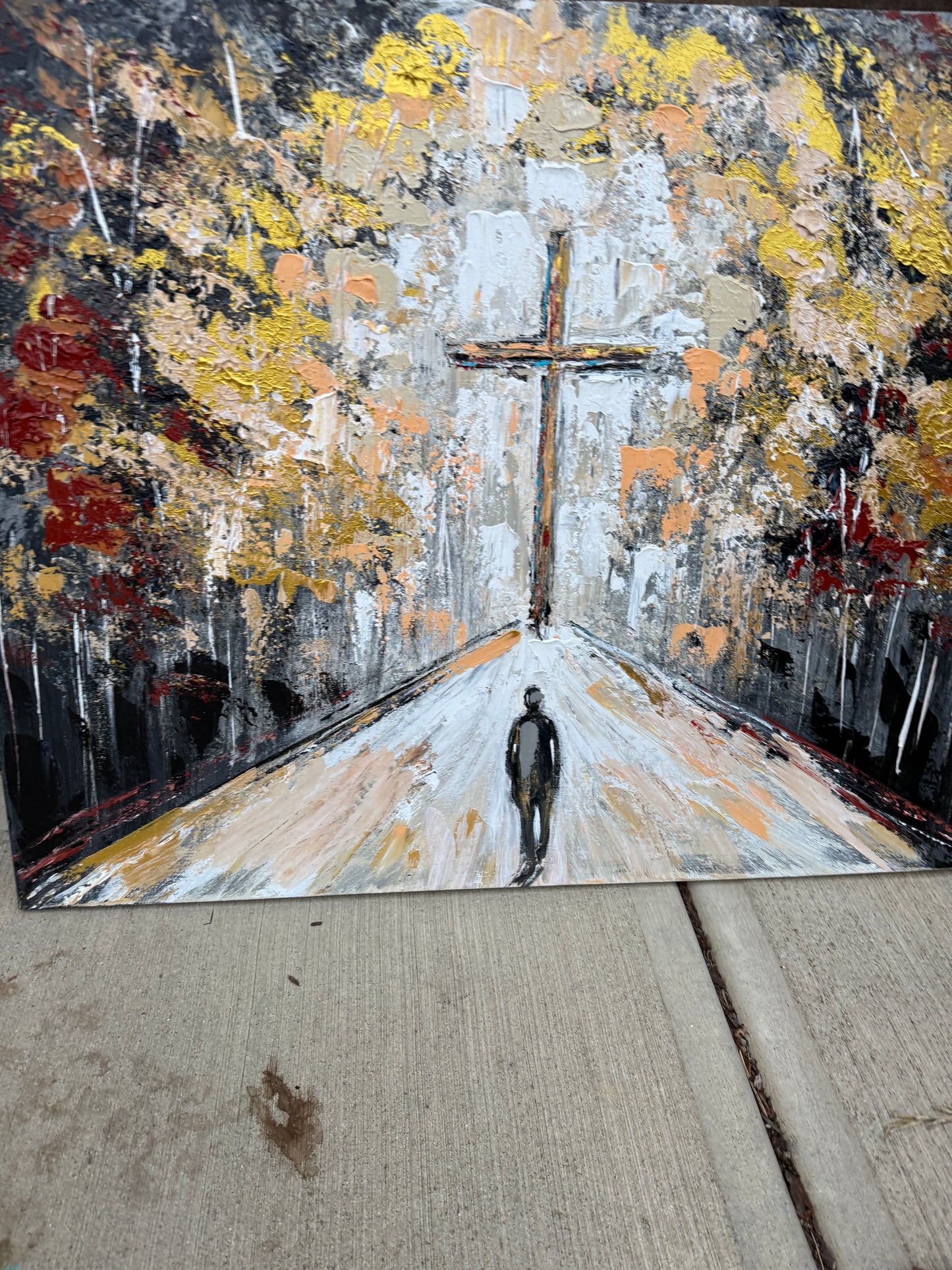 30x40 inch | Original (practice) Walk of Faith