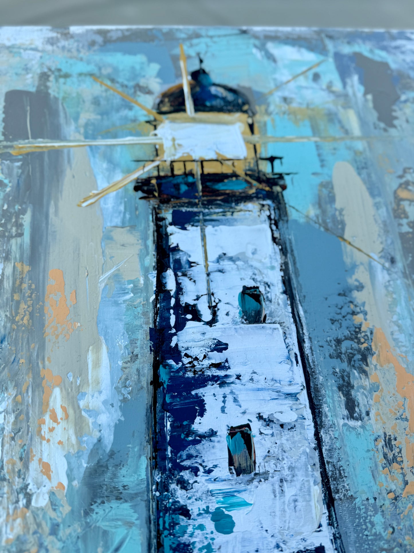 Practice Lighthouse Painting (18x24 inches)