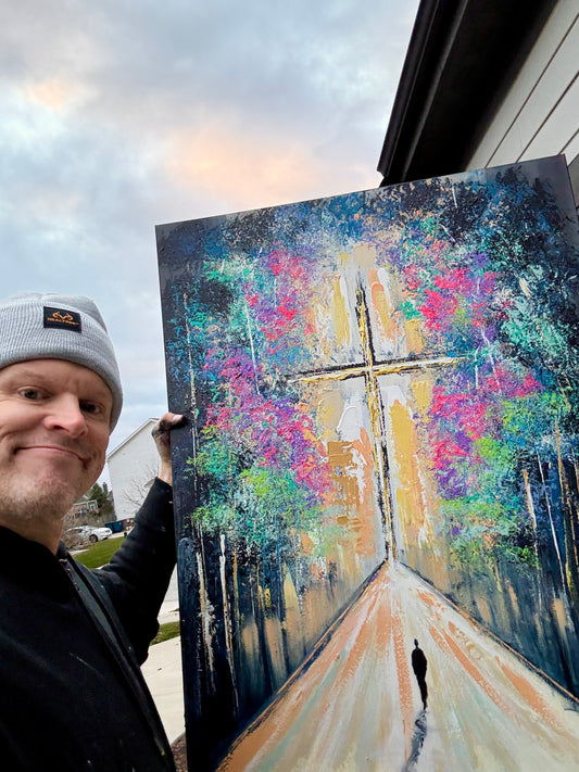 30x40 inch | Original (practice) Walk of Faith