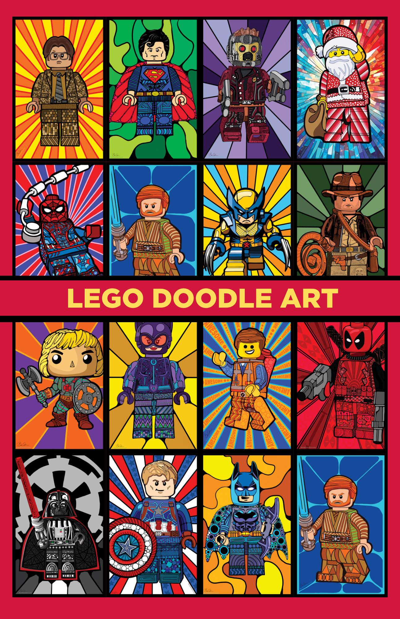 LEGO Doodle Art