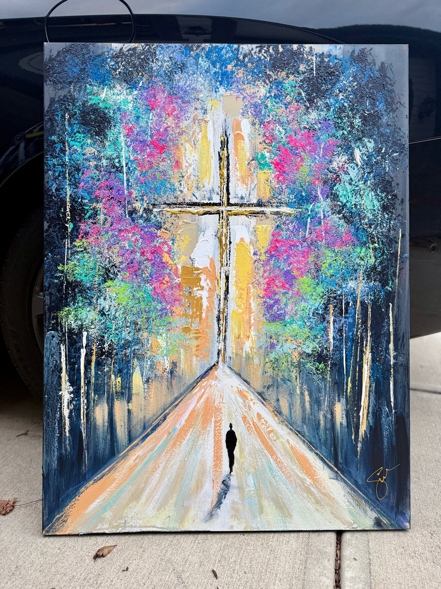 30x40 inch | Original (practice) Walk of Faith