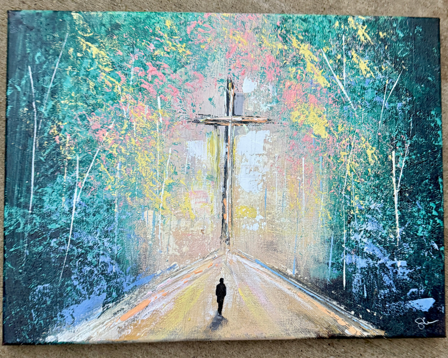 12x16 Original (practice) Walk of Faith