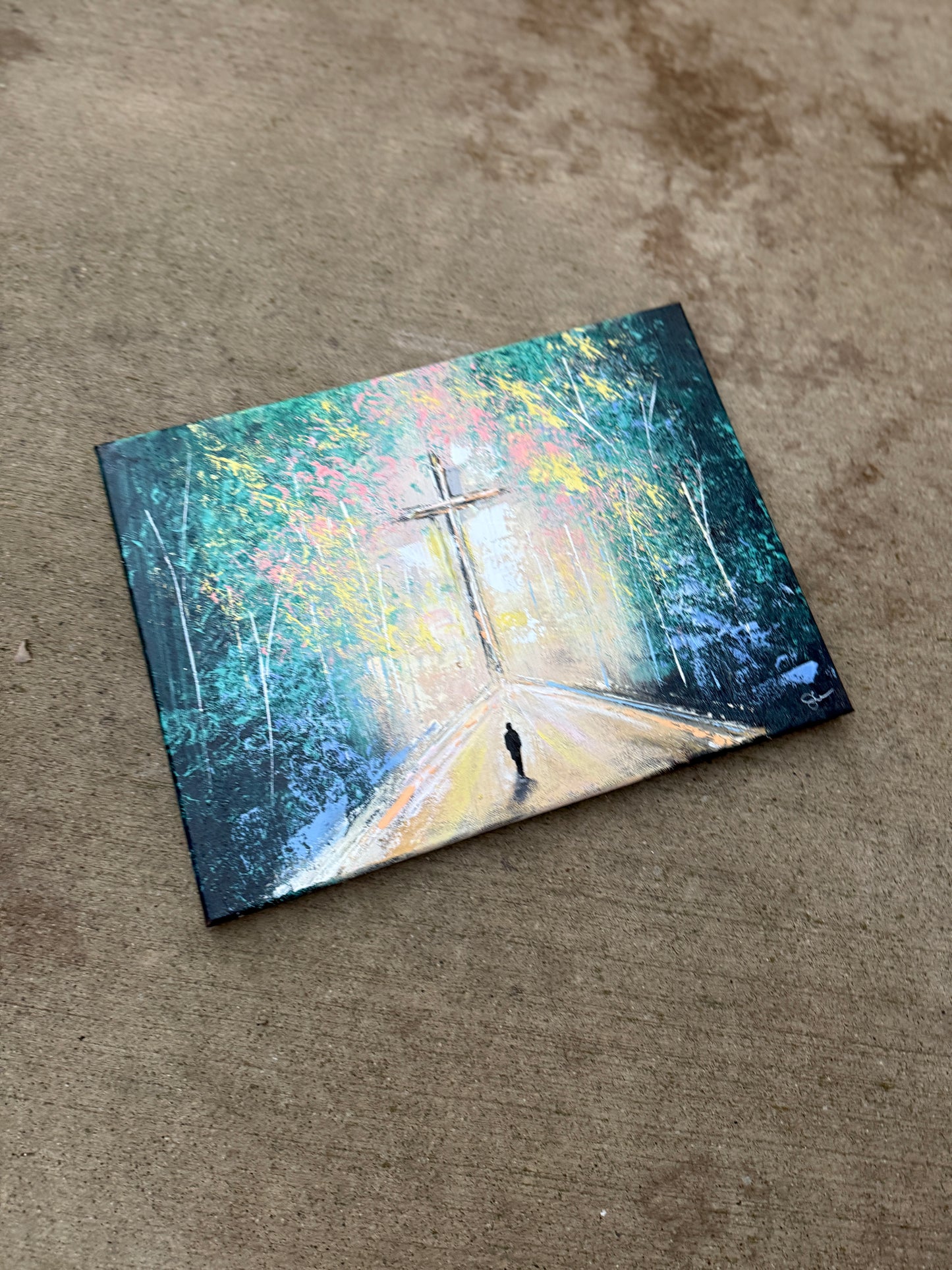 12x16 Original (practice) Walk of Faith