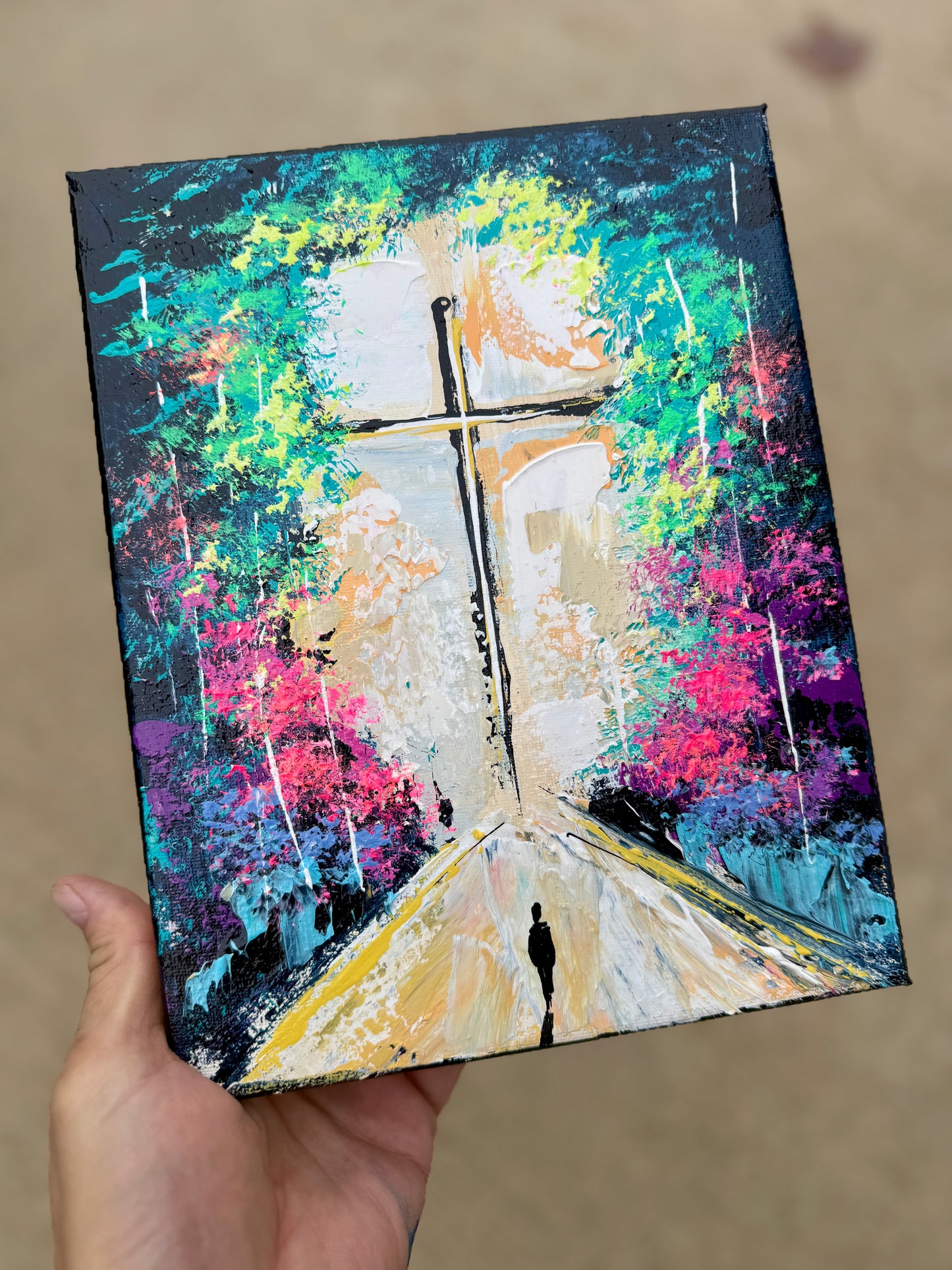 #7 8x10 Original (practice) Walk of Faith