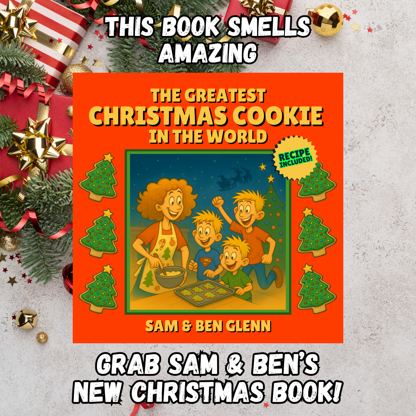 BACK ORDER! The Greatest Christmas Cookie in the World (Recipe Included!!!)