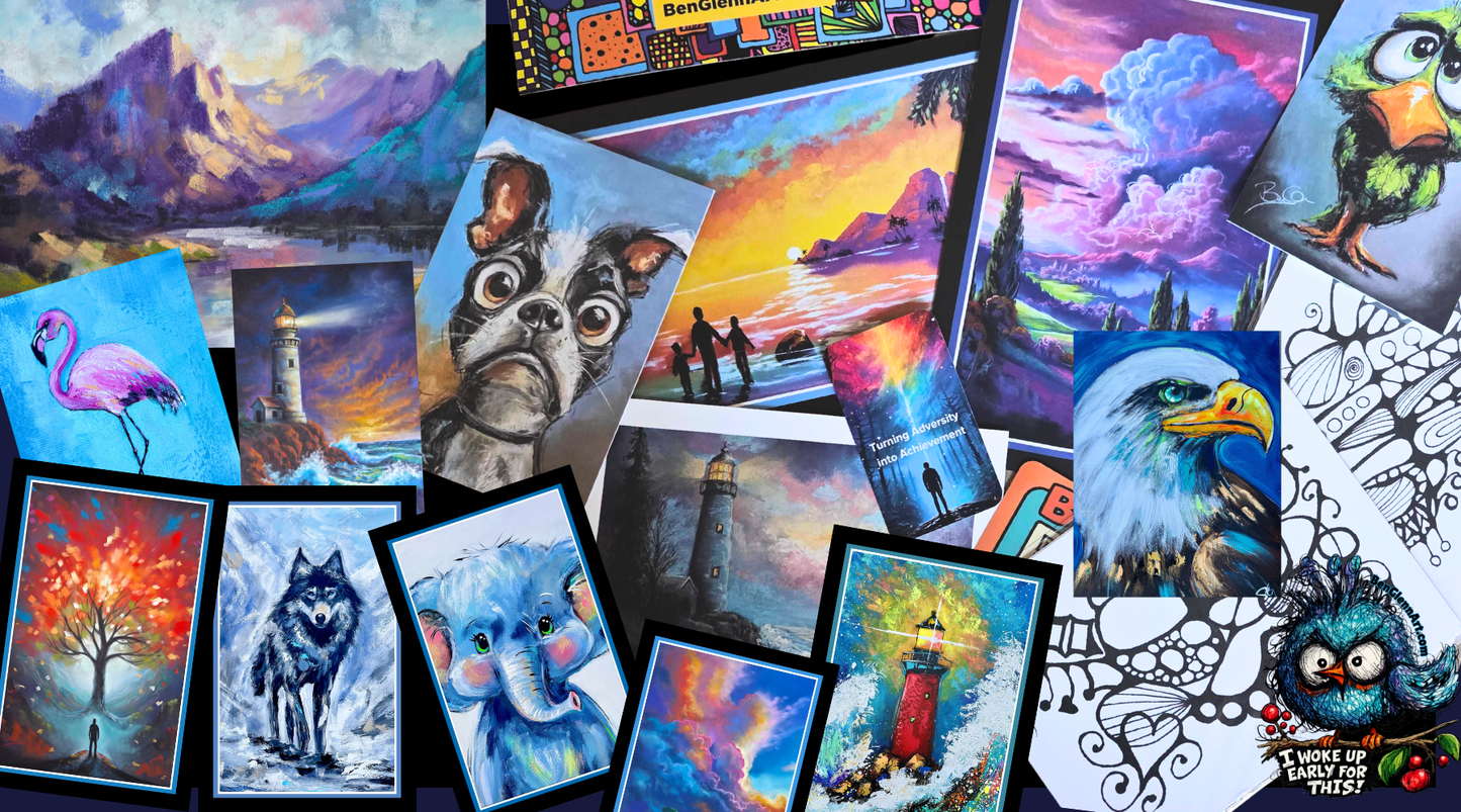 Print of the Month Club Subscription. - FREE SHIPPING!